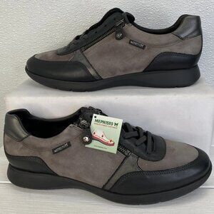 NEW MEPHISTO MONIA Leather Trainers Women’s 10.5